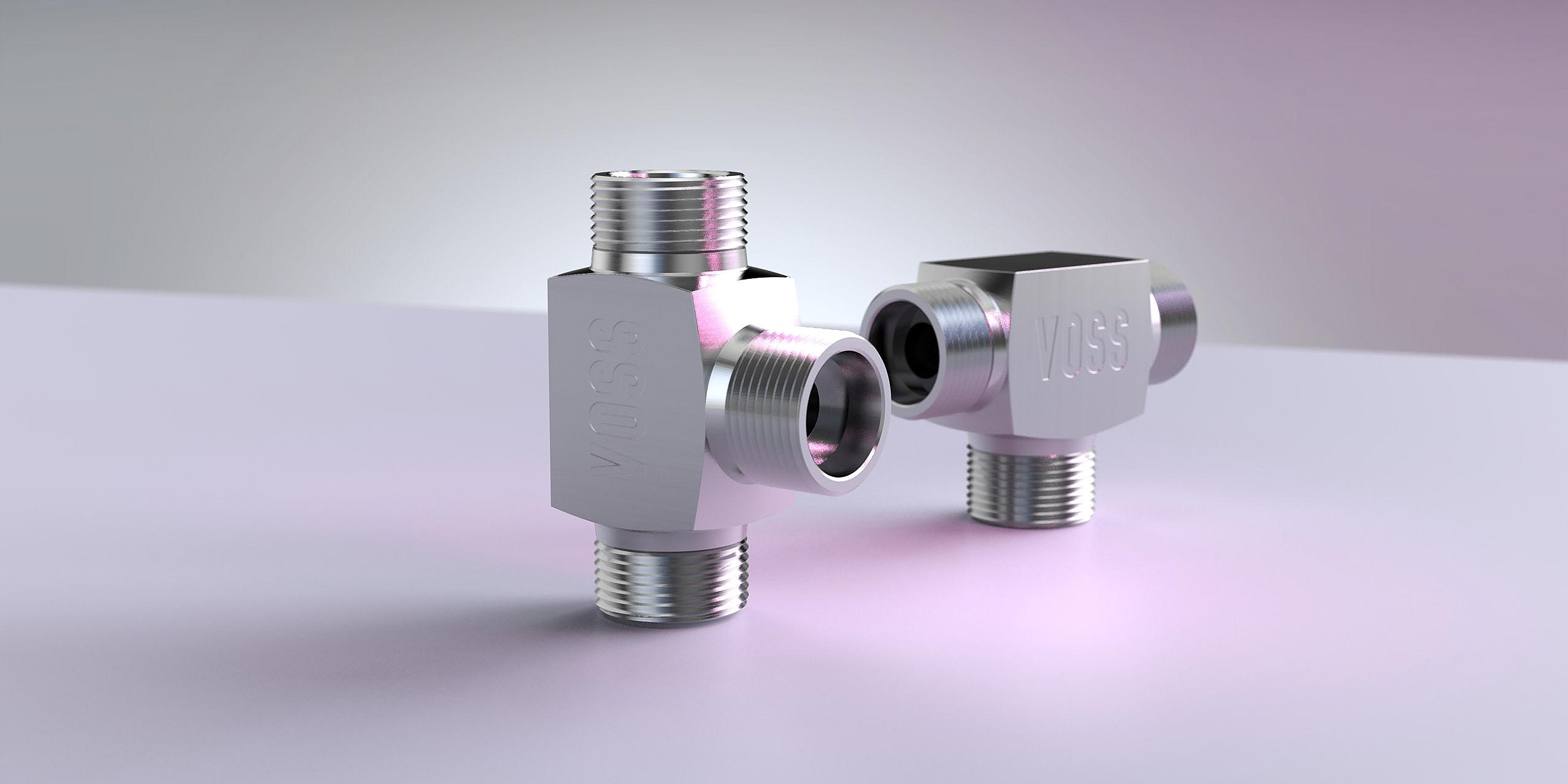 VOSS shuttle valves function as independent switches within hydraulic systems.